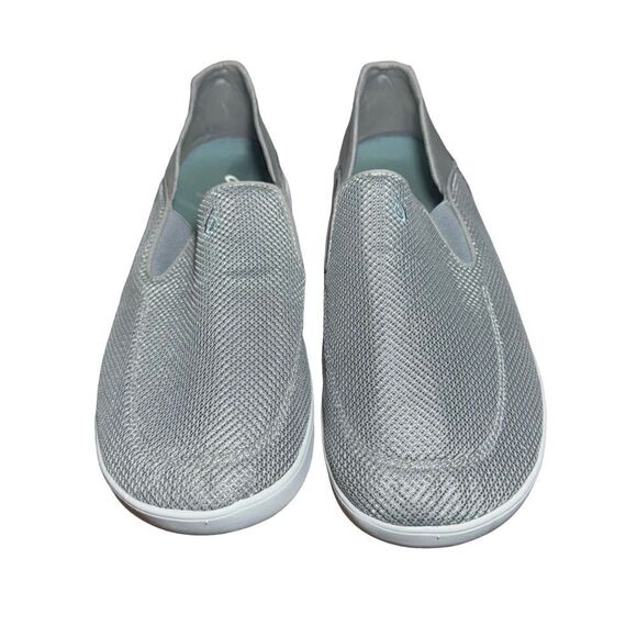 Men’s olukai slip on athletic sneakers size 13 gray main image 3